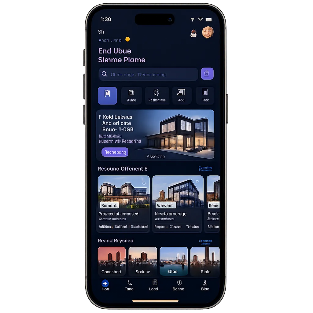 eCommerce mobile application preview