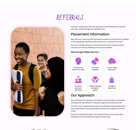 Berry Blossom Home – Safe & Therapeutic Digital for Child Care Services Screenshot 2