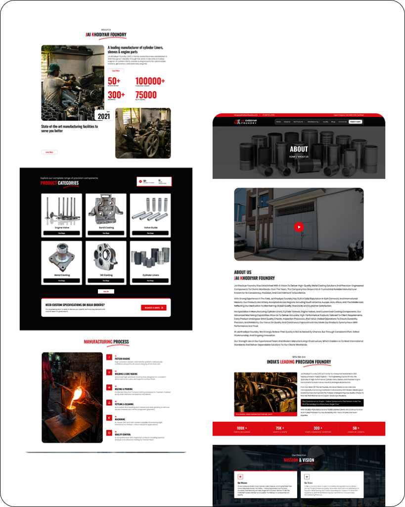 Jai Khodiyar Foundry Challenge Mockup 2